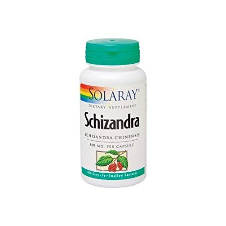 Solaray - Schizandra, 580 mg, 100 capsules