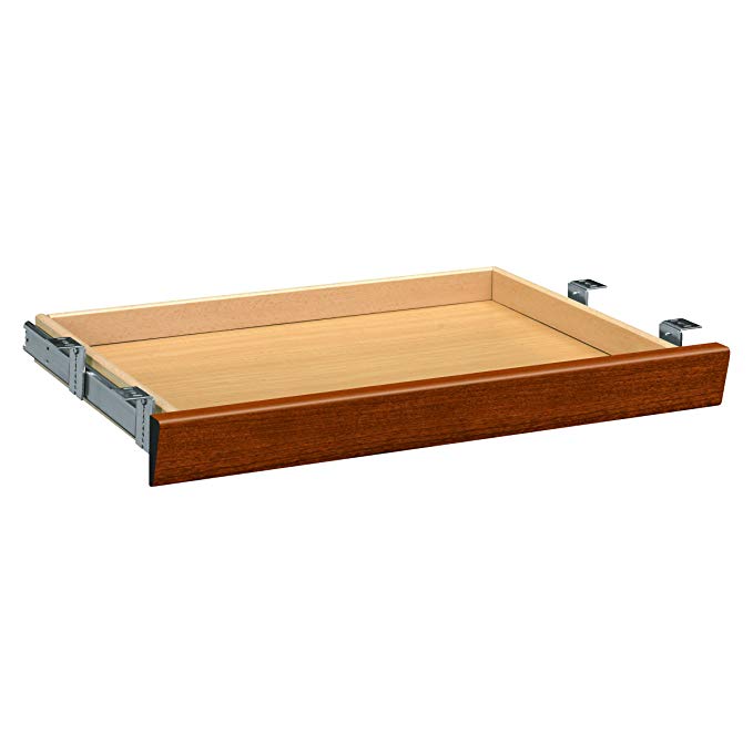 HON 1526H Laminate Angled Center Drawer, 26w x 15 3/8d x 2 1/2h, Bourbon Cherry