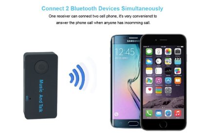 Bluetooth Receiver,Bluetooth Receiver SGRICE / Car Kit Mini Bluetooth 4.1 Receiver3.5mm Wireless Adapter for Home Audio Music Streaming Sound System