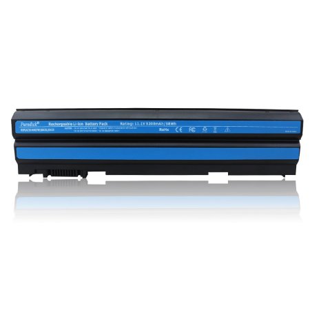 Puredick New Laptop Battery for Dell Latitude E5420 E5430 E5520 E5530 E6420 E6430 E6520 E6530 Inspiron 4420 5420 5425 7420 4520 5520 5525 7520 4720 5720 7720 M421R M521R N4420 N4520 N4720 N5420 N5520 N5720 N7420 N7520 N7720 Vostro 3460 3560 Series Laptop Battery - Dell Part T54fj Notebook Battery-12 Months Warranty Li-ion 6-cell 111V 520058Wh