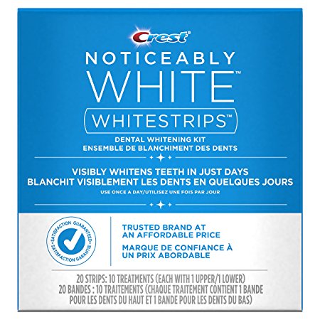 Crest 3D White Whitestrips Classic Vivid Treatments/Whitestrips Noticeably White Treatments