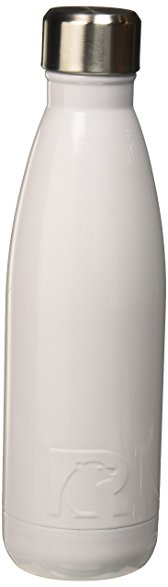 RTIC Double Wall Vacuum Insulated Water Bottle, 17 oz, White