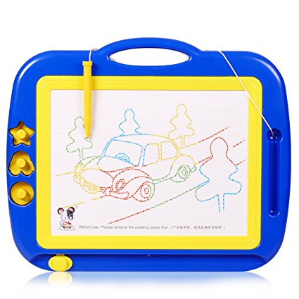 Holy Stone Magnetic Drawing Board Erasable Colorful Doodle Sketch Large Size Upgraded Version