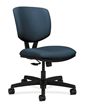 HON Volt Synchro-Tilt Task Chair for Office or Computer Desk, Cerulean Fabric