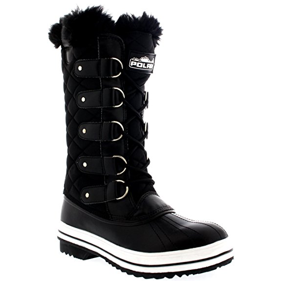 Polar Women's Nylon Tall Winter Snow Boot