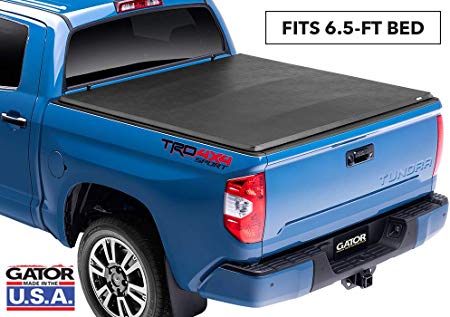 Gator ETX Soft Tri-Fold Truck Bed Tonneau Cover | 59414 | fits Toyota Tundra 2007-13 (6 1/2 ft bed)