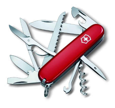 Victorinox Swiss Army Huntsman Pocket Knife Red