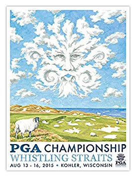 2015 PGA Championship - Whistling Strait - Poster
