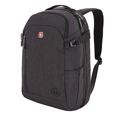 SwissGear Weekender Backpack, Grey color, fits Most 15" Laptop Computers