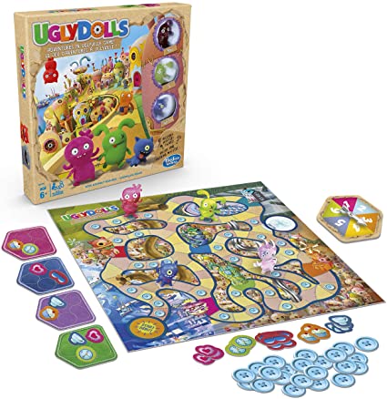 Hasbro Gaming Uglydolls: Adventures in Uglyville Board Game for Kids Ages 6 & Up