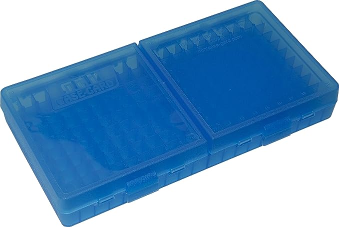 MTM Flip-Top Ammo Box 380 ACP, 9mm Luger Plastic