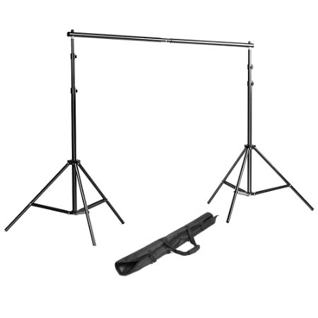 Neewer® Background Stand Backdrop Support System Kit 7 Feet/200CM by 7 Feet/200 CM Wide with Portable Carrying Bag for Video, Portrait, and Product Photography