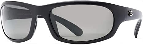 Calcutta 2405-0034 Steelhead Sunglasses (Black Frame, Gray Lens)
