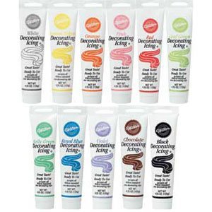 Wilton Master Set of all 11 Ready-To-Use Icing Tube Colors (4.25 oz.Tubes)