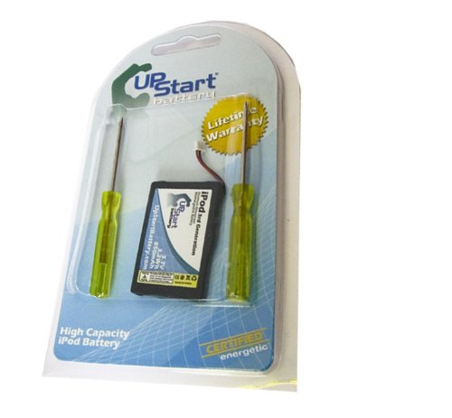 UpStart Battery 616-0159 E225846 Replacement Battery for Apple iPod 3rd Generation   Tools and installation manual.