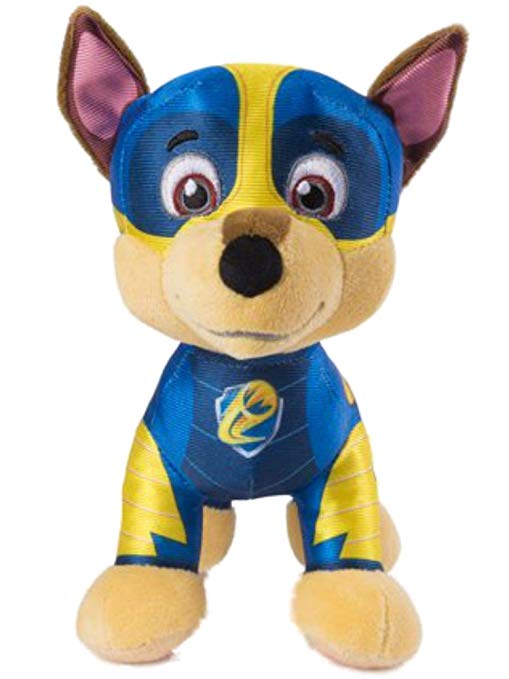 Paw Patrol Mighty Pups Special Edition - Chase - Plush Figure 8 inch