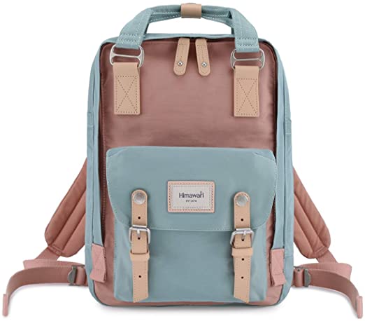 Himawari Backpack/Waterproof Backpack 14.9" College Vintage Travel Bag for Women，13inch Laptop for Student
