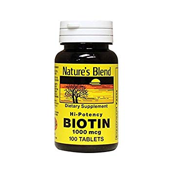 Biotin Hi-Potency 1Vitamin,000 mcg 100 Tabs
