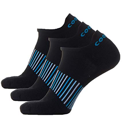 COOLMAX Brand Performance Low Cut Socks – 3 pairs