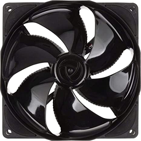 Noiseblocker NB-eLoop Series B12-PS Black Edition 120mm PWM Bionic Loop Rotor Fan, 1500rpm, 21 dBA