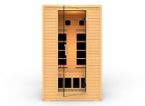 JNH Lifestyles SG2HB 2015 Model 2 Person Far Infrared Sauna with 5 Carbon Fiber Heaters