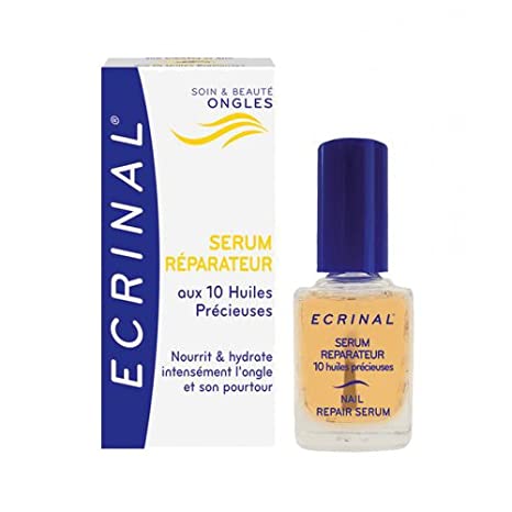 Ecrinal Repair Serum with 10 Precious Oils for Nails, 0.34 Fluid Ounce