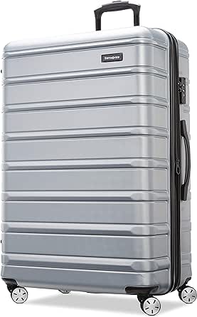 Samsonite Unisex-Adult Omni 2 Hardside Expandable Luggage with Spinner Wheels Luggage- Suitcase