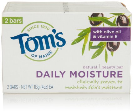 Toms of Maine Moisturizing Bar Daily Moisture 2 Count