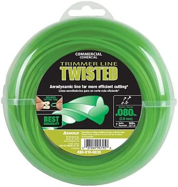 Arnold Trimline .080-Inch x 140-Foot Commercial Twisted Trimmer Line