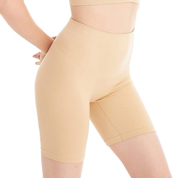 Amazingjoys Seamless Slip Shorts Women's Smooth Slip Panties for Under Dresses