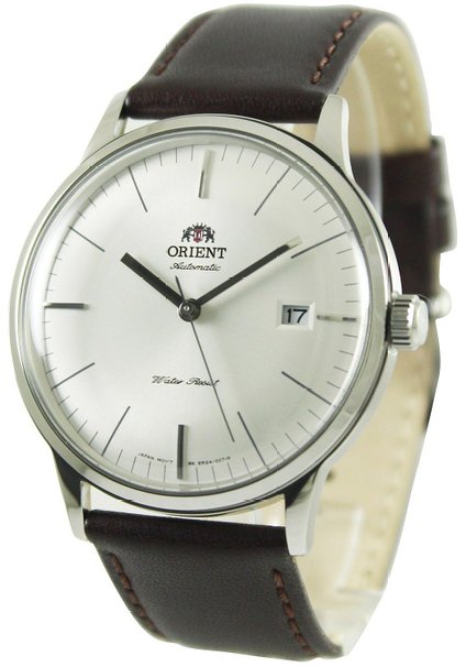 Orient Bambino Version 3 Automatic Dress Watch with White Dial Applied Silver Hour Markers ER2400MW