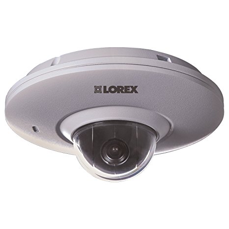 Lorex by FLIR LNZ3522B 1080p HD Micro PTZ Dome Indoor/Outdoor Security Camera for LNR100/LNR400 NVRs, 2.1MP, 3x Digital Zoom, 3.6mm F1.2 Lens, Weatherproof,PoE