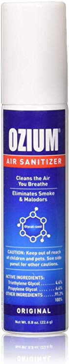 Ozium Glycol-Ized Professional Air Sanitizer / Freshener Original Scent, 0.8 oz. aerosol (OZ-1)