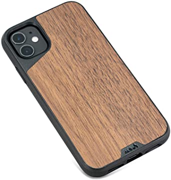 Mous - Protective Case for iPhone 11 - Limitless 3.0 - Walnut - No Screen Protector