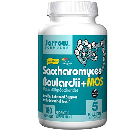 Jarrow Formulas Saccharomyces Boulardii Plus MOS 360