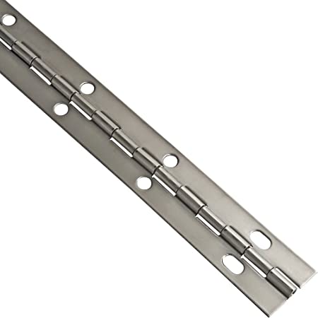 Stainless Steel Piano Hinge, 1-1/2'' W x 36'' L