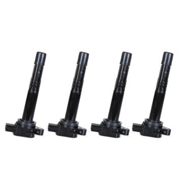 ENA Set of 4 New Ignition Coils on Plug for Honda Acura 2.4L 2.0L Compatible with C1382 UF311 30520-PNA-007 30520PNA007