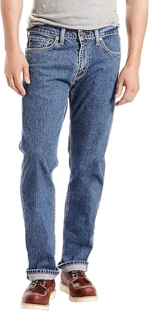 Levi's mens 505 Regular Fit Jeans (Also Available in Big & Tall)