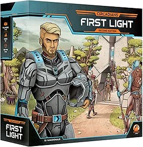 Renegade Game Studios Circadians: First Light Second Edition - Strategy Boardgame, Ages 14 , 1-4 Players, 60-90 Min