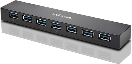 Kensington K39123AM UH7000C USB 3.0 7-Port Hub with Charging