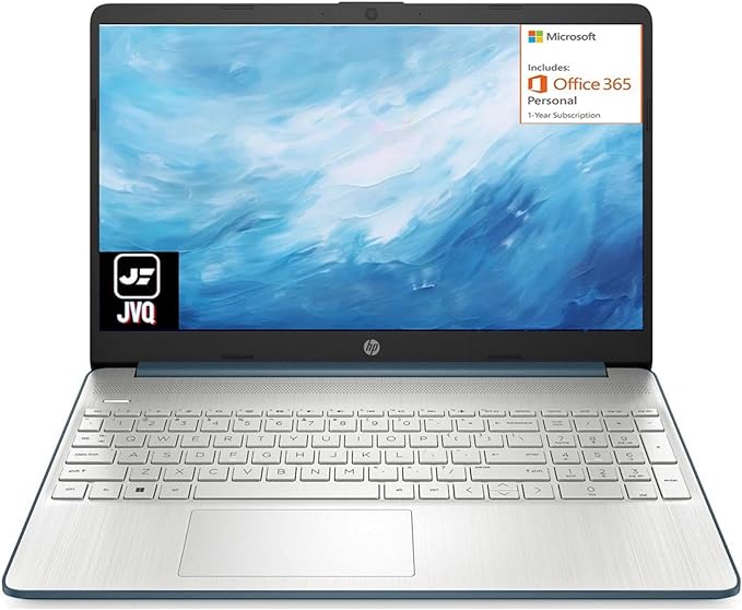 HP Laptop, 15.6'' HD Screen, Intel Pentium Silver N5030 4 Cores Processor, 32GB Memory, 1TB SSD, Webcam, USB-C, HDMI, Wi-Fi, SD Card Reader, Windows OS, Blue