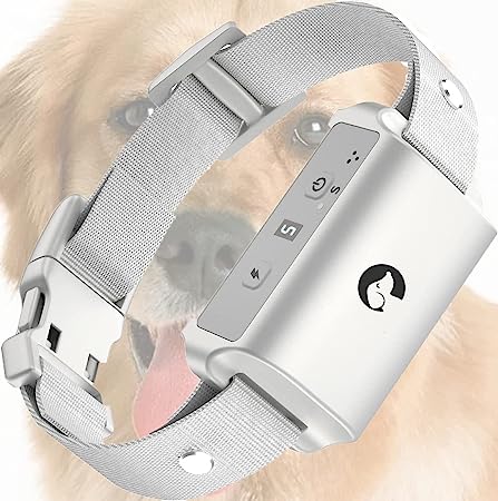 Bark Collar for Dogs-Anti Barking Training Collar with 3 Adjustable Sensitivity and 7 Intensity Beep Vibration for Small Medium Large Dogs