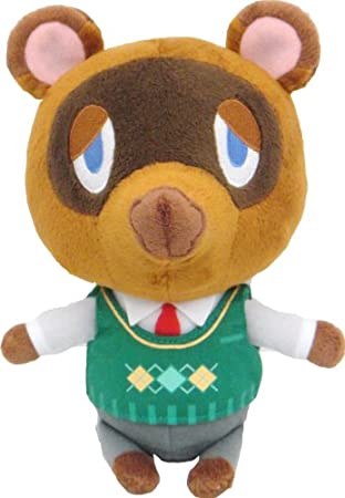 Sanei Animal Crossing : New Leaf Plush Toy - 8" Tom Nook/ Tanukichi