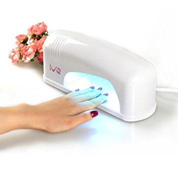 MelodySusie® Portable 9W UV Nail Lamp Curing All Brands UV Gel Polish