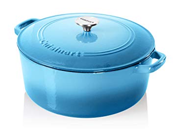 CUISINART Casserole, Blue Gradient, 7 Quart