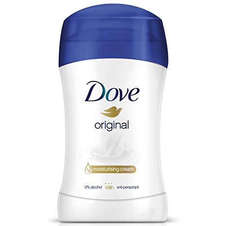 Dove Original Anti-Perspirant Deodorant Stick, 40 ml, Pack of 6