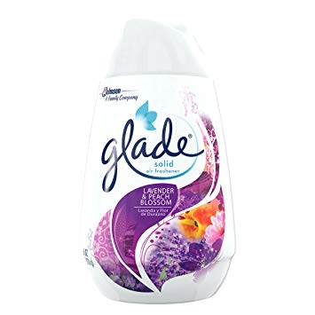 Glade Solid Air Freshener, Lavender & Peach Blossom, 6 oz