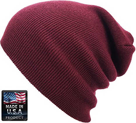 KBETHOS Made In USA - Thick Beanie Skully Slouchy & Cuff Winter Hat