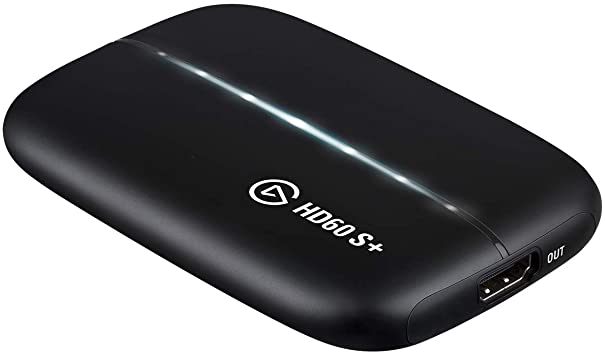 Elgato HD60 S  1080p60 HDR10 Game Capture  Capture with 4K60 HDR10 Zero-Lag Passthrough, Ultra-Low Technology, Black
