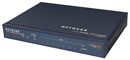 NETGEAR FVS318 ProSafe VPN Firewall 8 with 8-Port 10/100 Switch